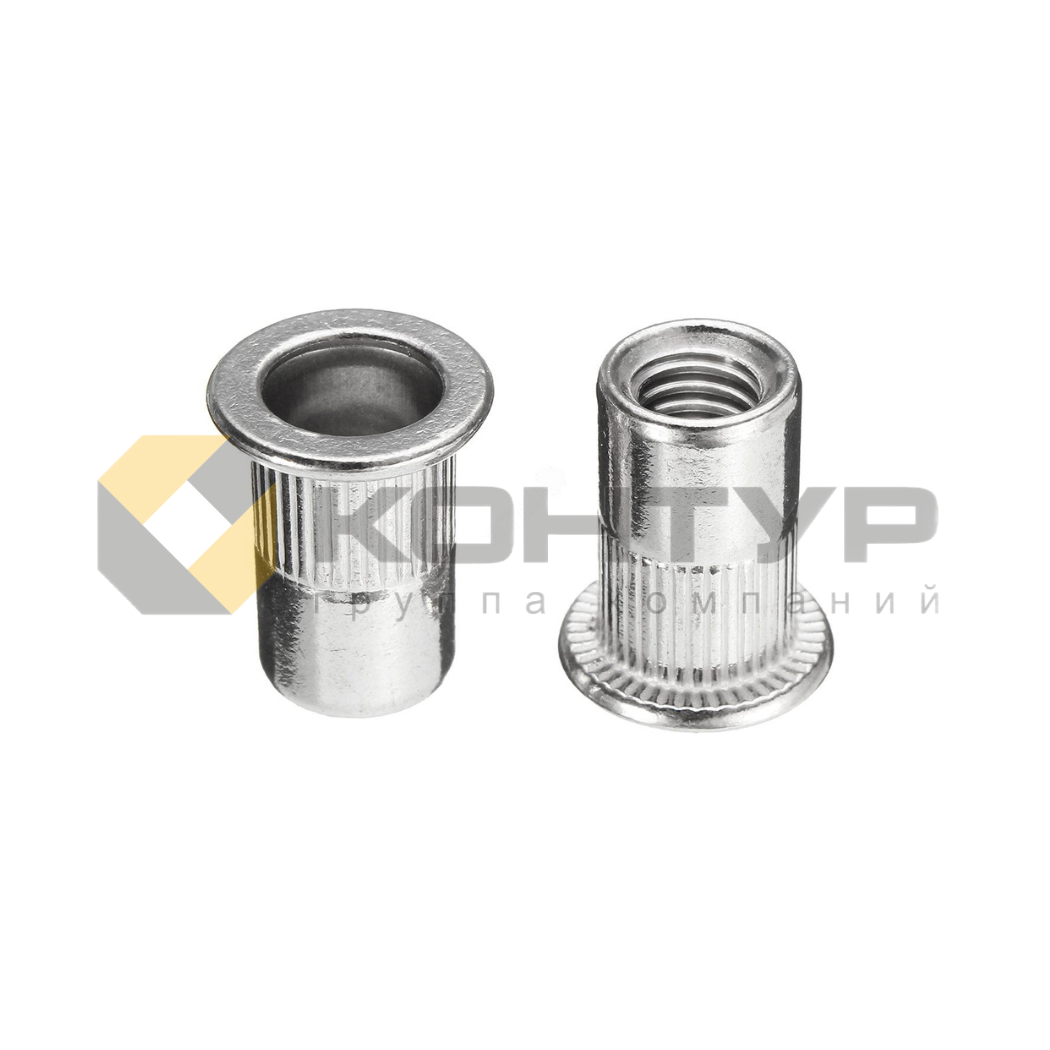 Заклепка резьбовая 88418 нерж A4 уменьшенный бортик М5 / 0,25 - 3,0