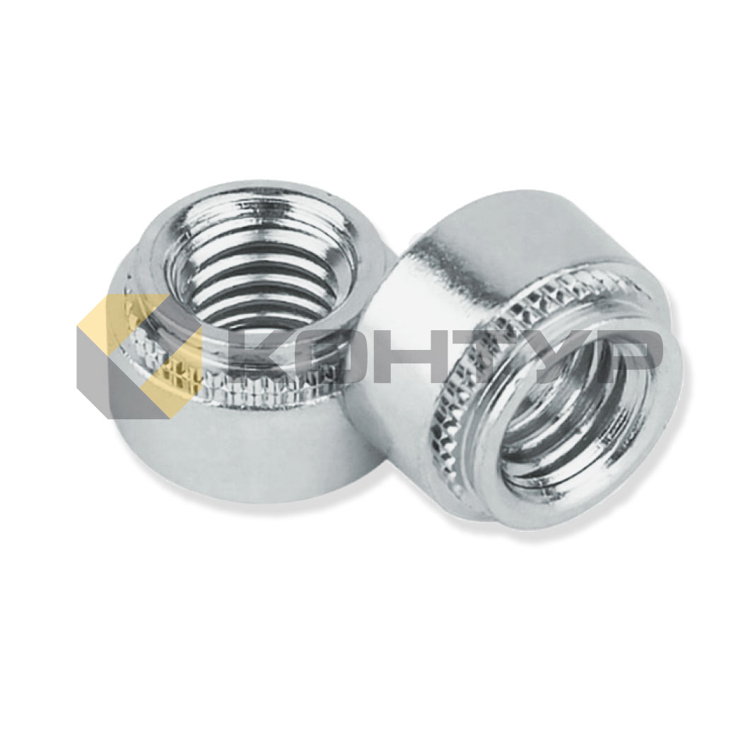 SP4-M2-0 M3 Clinch Nut Hardened 0 S/S (HCN4) Гайка запрессовочная резьбовая М3 стальная нержавеющая