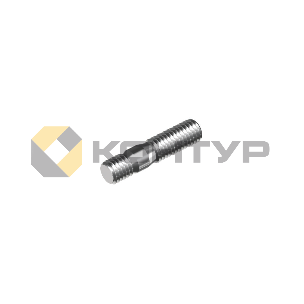 Шпилька DIN939 5,8 резьбовая. М6x40