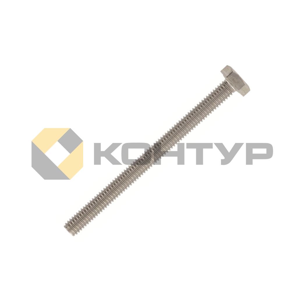 Болт DIN933 A2 нерж. головка  шестигран. М6x18