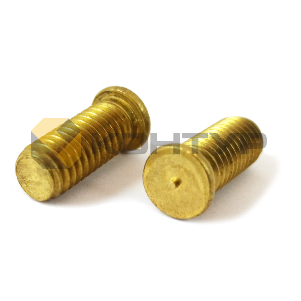 13-04-008 Шпилька резьбовая латунь CD M 4 x 8